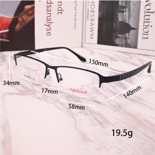 Rockjoy Oversized Eyeglasses Frames Male 150mm Large Face Glasses Men Plain Spectacles for Prescription Myopia Optical