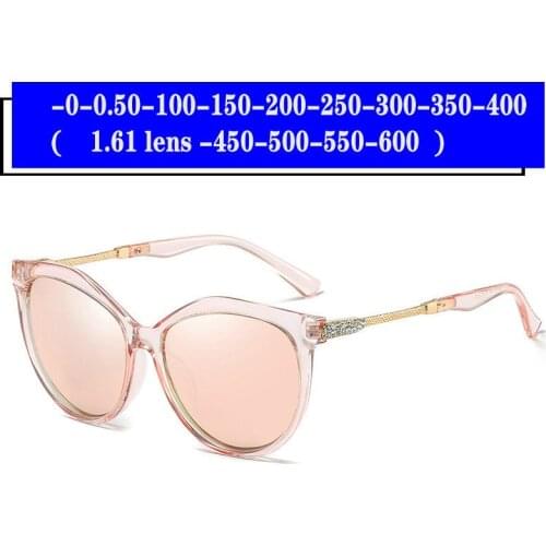 Custom Made Myopia Minus Prescription Lens Myopia Sungalsses Coating Black Goggles Anti-glare Polarized Driving Sun Glasses FML