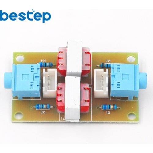 XH-M372 Stereo /Audio Isolator Vehicle Common Ground Suppression Interference Noise Isolation Module Transformer Coupler