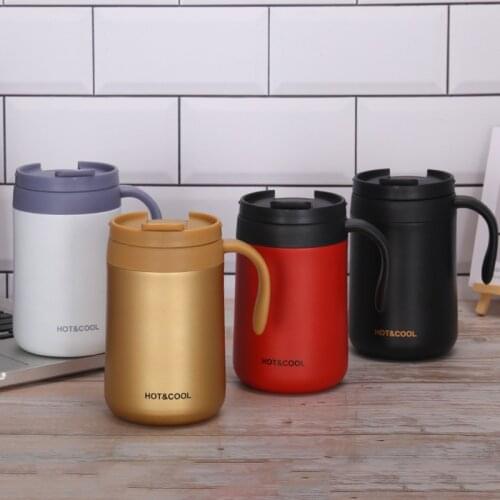 Stainless Steel Thermal Coffee Mugs Thermos Flask Travel Office Tea Cup Drink Water Bottle Termo Cafe Thermo Mug Garrafa Termica