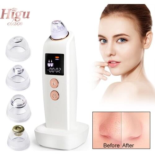 Blackhead Removal Facial Pore Deep Cleaning Face Care Machine Electric Smart Pimple Cleaner Blackheads Vacuum Suction Tool