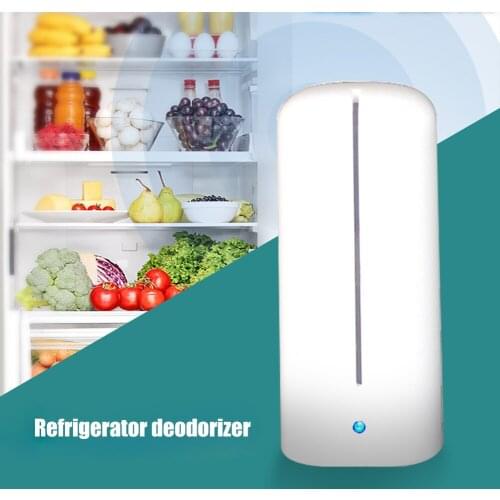 Refrigerator Air Purifier USB Rechargeable Air Freshener Active Oxygen Deodorizer Sterilization for Car Wardrobe Refrigerator