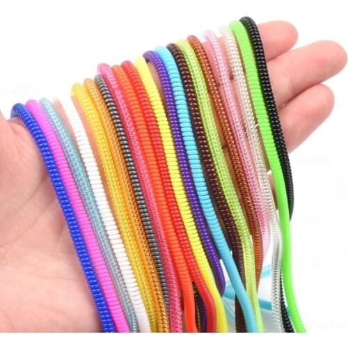 NEW 60CM Cable protector USB Charging Data Line Cable Protector Wire Cord Protection Wrap Cable Winder Organizer For iPhone