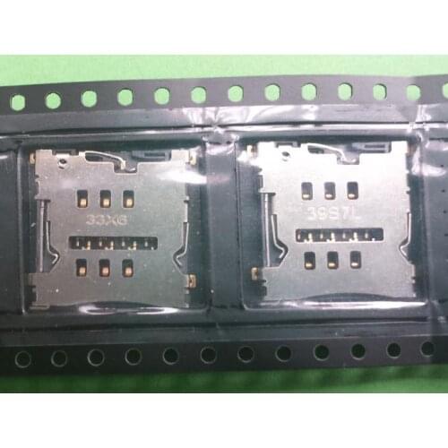 200PCS/lot, Original new SIM card reader connector socket contact for Google nexus 5 for LG D820 D821