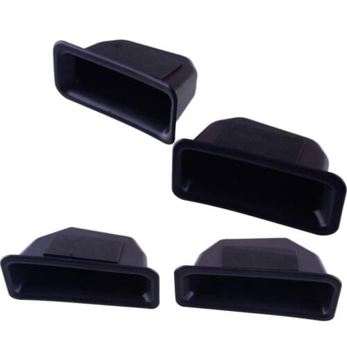 4pcs/Set Front & Rear Door Handle Armrest Storage Box Container Holder Bin Tray Fit for Ford Explorer 2019 2018 2017 2016