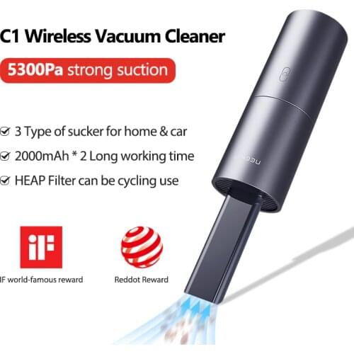 Nillkin Handheld Vacuum, Hand Vacuum Cordless with High Power, Mini Vacuum Cleaner Handheld for Home and Car Cleaning Dry Vac