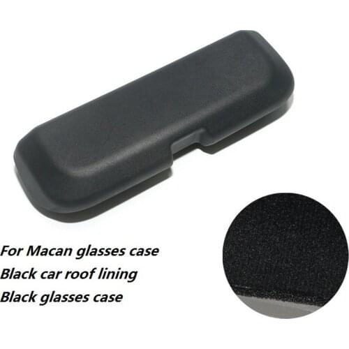 Car Glasses Storage Box Car Glasses Sunglasses Sun Glass Holder Case Storage Box for P Orsche M Acan Car Interior Glasses Box