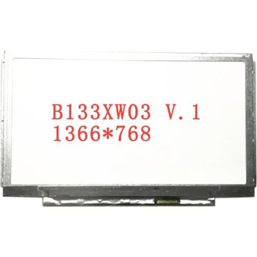 Free shipping B133XW03 V.1 V.0 LTN133AT27 N133BGE-L41 LP133WH2-TLA1 TLL1 for Lenovo IdeaPad U310 U350 LVDS 40pins