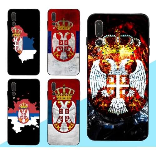 Serbia Flag Case for Huawei Honor 9X 8X 10i 9 10 20 Lite 7C 7A Pro 8A 8C 8S Y6 Y7 Y9 2019 Nova 5T