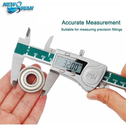 Digital Vernier Calipers Measure 150mm 0.02 Accuracy Micrometer Gauge Measuring Stainless Steel Inspectors IP54 Waterproof