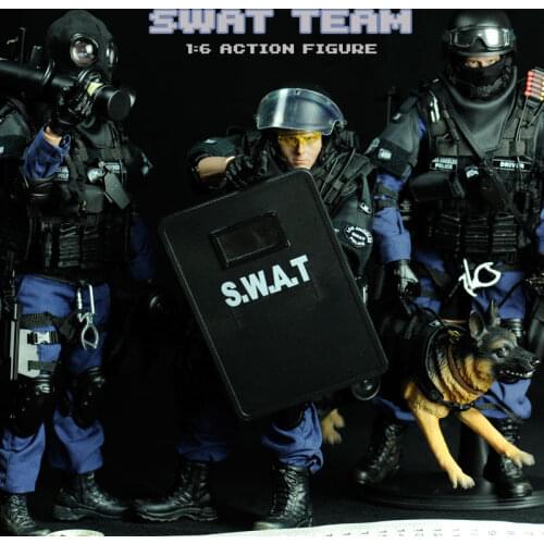 1/6 action figure SWAT Team troops soldiers (3 Set) collection model toy