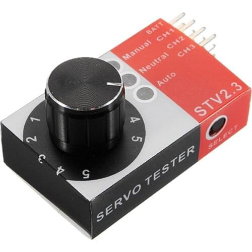 Best Deal Mini Servo Tester 4.8V to 6.0V STV2.3 BEC Tester For RC Helicopter Parts Accs