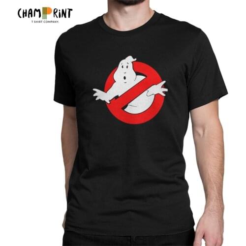 Men Ghost Busters T Shirt Ghostbusters Movie Cotton Clothes Awesome Short Sleeve Crewneck Tees Plus Size T-Shirts