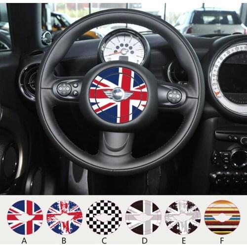 Aliauto Steering Wheel Center Dedicated Car Sticker And Decal For MINI COOPER Countryman R50 R52 R53 R55 R56 R57 R58 R59