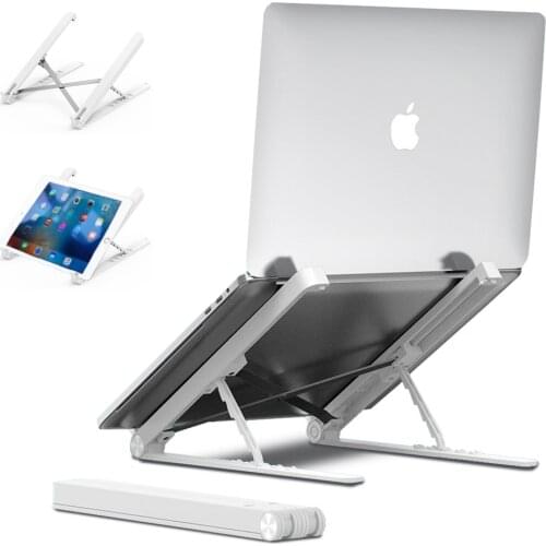 Portable Adjustable Laptop Stand Height Adjustable Laptop Riser Holder Portable Ergonomic For MacBook Air xiaomi huawei Laptop