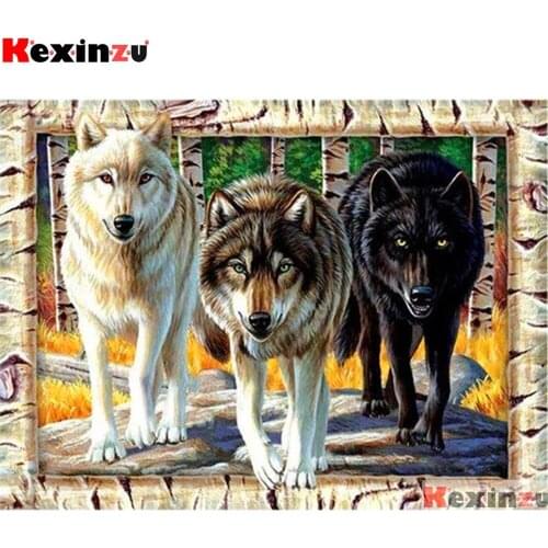 Full Square/Round 5d Diamond Painting Timberwolves 3d Embroidery Cross Stitch Diamond Mosaic Full Picture Rhinestone Decor W1350