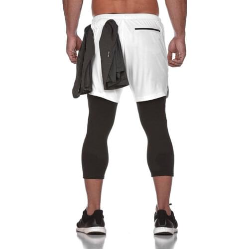 AIMPACT Men Sports Gym Shorts Workout Compression Basketball Short Soccer Exercise Running Fitness Tights Short Shorts AM2440