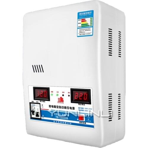 15KVa Voltage Stabilizer With Input Voltage 130V-260V & Output 220V Household Automatic Stabilized Power Supply Tool