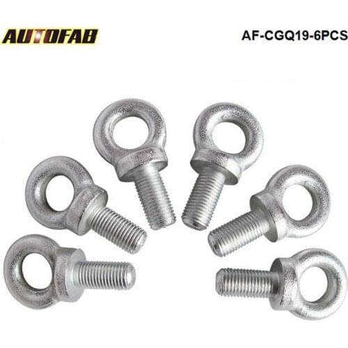 Seat Harness Eye Bolts size:7/16 Set Of 6PCS For Racing Seat Safety Belt Harness For Honda Accord 98-02 AF-CGQ19-6PCS