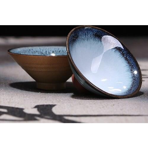 Vintage Ceramic Tea Bowl Handcraft Porcelain China Tea Bowls Cup Home Decor Accessories