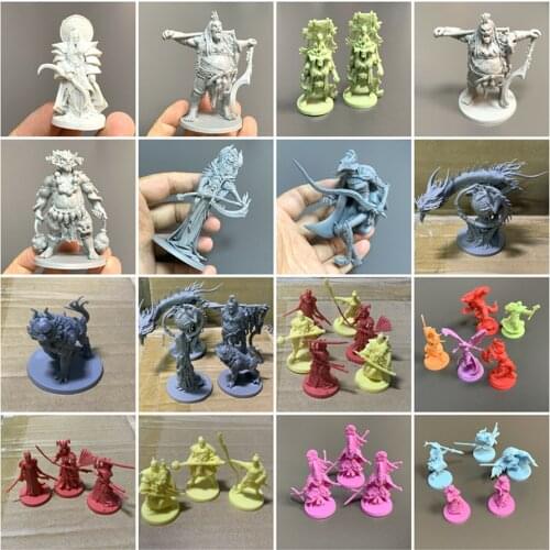 Shinto Ogre Samurai Bushido Dragon Miniatures Board Game Figure Giant Troll Monster Arena The Contest Role Playing Model Toys