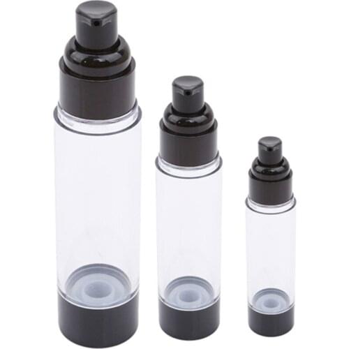 1Pc Transparent Empty Squeeze Spray Bottles 15ml/30ml/50ml Plastic Mini Refillable Liquid Container Disinfectant Containers