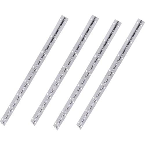 4pcs Boat Piano Hinge Stainless Steel Marine Deck & Cabin Hardware, Home Furniture Hardware Door Hinge