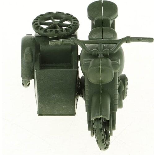 5pcs Army Motorcycle Model for WWII German Soldier Diorama DIY Wargame Accs