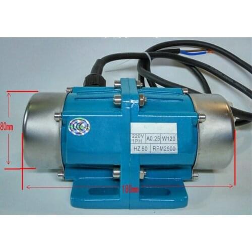 AC380V 50W 50HZ 2900rpm 0-45KG vibration motor vibrator / screening machine / mechanical equipment accessories