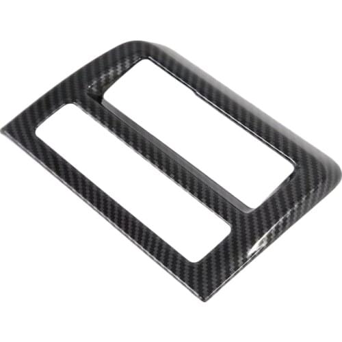 For Hyundai Sonata 10th DN8 2020 2021 Car Accessories ABS Carbon Fiber Head Light Switch Adjust Buttons Control Panel Cover Trim