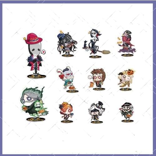 Anime Identity V Mike Morton Sculptor Joseph Desaulniers Game Acrylic Figure Stand Model Plate Desktop Decorate Q Version Gifts