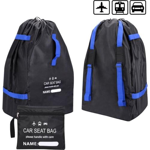 Car children Safety Seat Travel Bag Baby Stroller Storage Bag Large Durable Carseat Travel bag with Shoulder Straps