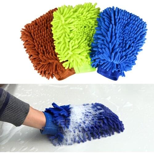 Car Styling 15*22cm Car Cleaning Car wash gloves for Jaguar XF XJ XJS XK S-TYPE X-TYPE XJ8 XJL XJ6 XKR XK8 XJS X320 X308