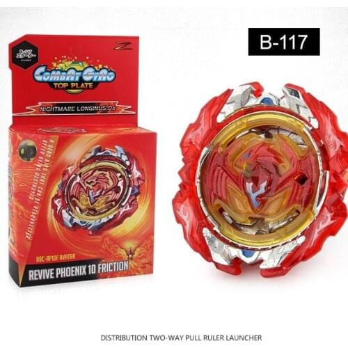 Bayblade Ready Stock BURST B-117 Starter Revive Phoenix.10.Fr for Childrens Toys With Two-way Pull Ruler Launcher YH2012