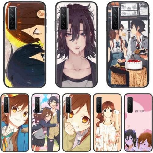 Horimiya manga anime case Phone Case For Huawei Nova p10 lite 7 6 5 4 3 Pro i p Smart ZBlack Etui 3D Coque Painting Hoesje