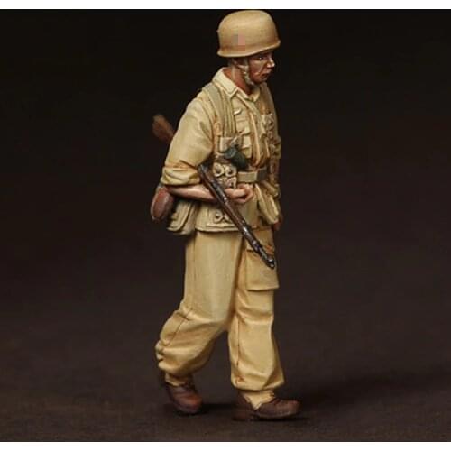 1/35 Resin Model figure GK Soldier soldier Brigade Ramcke El Alamein WWII Military theme Unassembled and unpainted kit