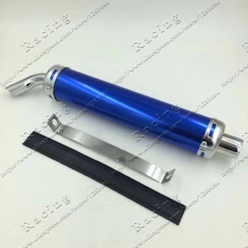 Dirt bike Pit Bike exhaust refitting motorcycle Muffler For Apollo Exhaust Pipe 110-125cc 360MM length 28mm connection