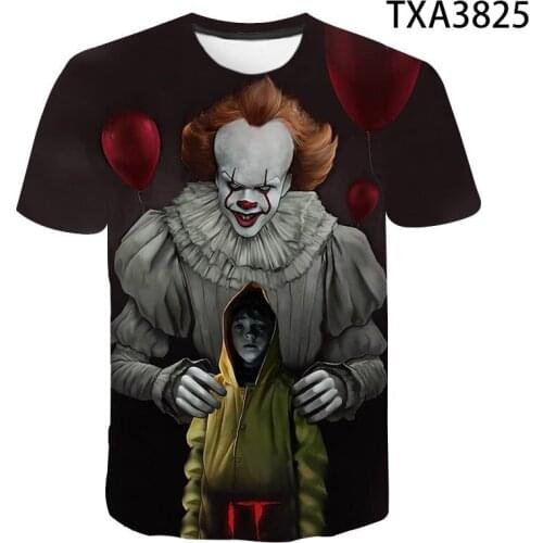 Summer Joker 3D Printed T Shirt Boy Girl Kids Cool Fashion Streetwear Men Women Children Casual Short Sleeve Cotton Tops Tee