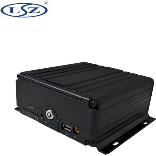 Hotsale Ahd 1080P 8Channel HDD+SD Mobile Car DVR with gps 3g H.265