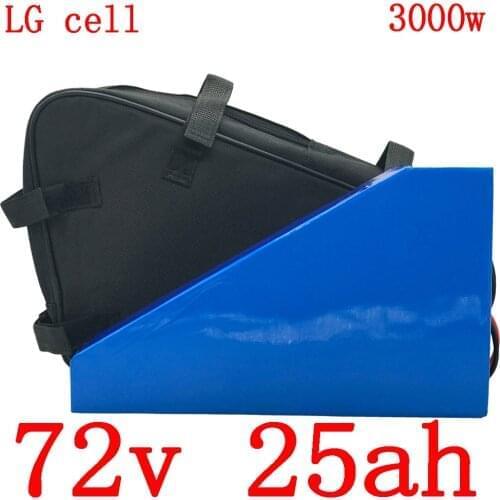 72V Electric Scooter Battery 72V 25AH 20AH 17AH 14AH 13AH Lithium Ebike Battery Pack use LG cell for 72V 1000W 2000W 3000W motor