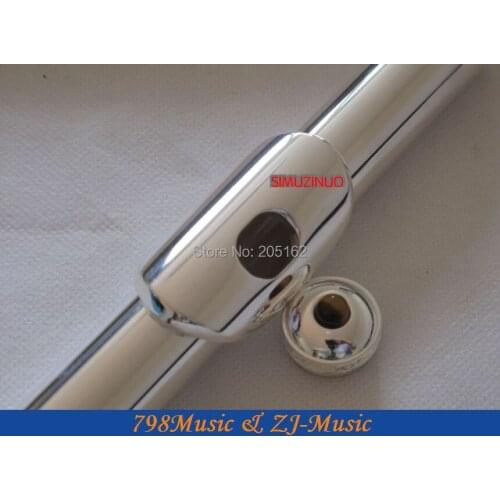 NEW Flute-Silver Plated Keys-Close Hole-Split-E-Offset-G-C Foot
