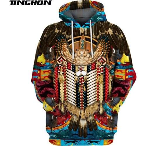 Native Indian New Fashion Harajuku 3D full Printed Hoodie/Sweatshirt/Jacket/Men Women hiphop casual Plus Size XS 6XL 7XL 11