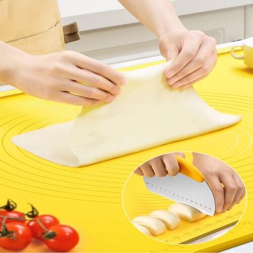 Silicone Kneading Dough Pad Pastry And Baking Kitchen Tool Dough Roller Chef Pad Dough Pizza Board Kitchen Baking Accessories