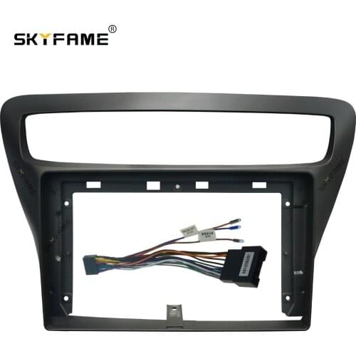 SKYFAME Car Frame Cable For CHEVROLET Lova RV 2016-2018 Android Big Screen Dask Kit Fascia Frame