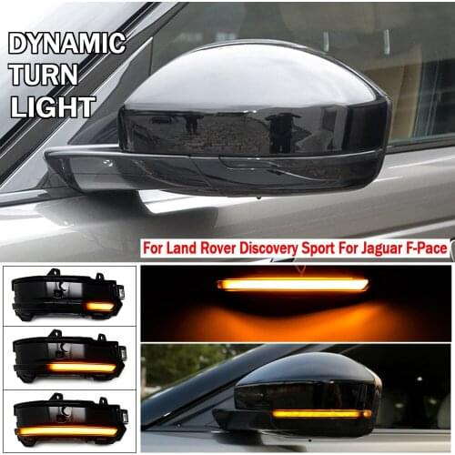 For Land Rover Discovery Sport Range Rover Evoque Velar For Jaguar F-Pace E-Pace LED Dynamic Turn Signal Light Mirror Indicator