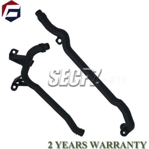 Engine Heater Inlet Coolant Pipe with O-Rings 11531705210 11537502525 Fit for E46 E39 X3 E83 X5 E5 325xi 330xi E53