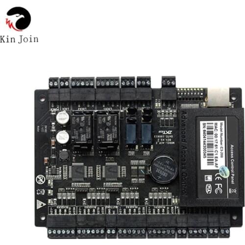 High Security TCP/IP Card Access Control Panel Access Control Main Board With Weigand In For 2 Doors 2 Sides C3-200 Door Control