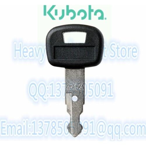 1 Piece 459A Starter Ignition Switch Key For Kubota Mini Excavator And Tracked Loader Equipment