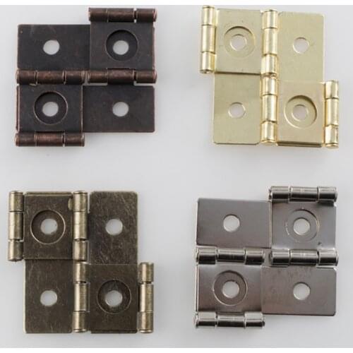 1Pc Antique Furniture Screen Hinge Drawer Cabinet Door Hinge Mount, Household Wardrobe Door Connector Hinges Furniture Hardware