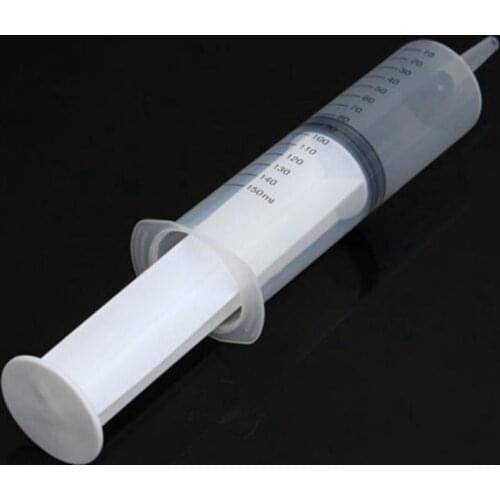 100ml/150ml Reusable Big Large Hydroponics Plastic Pet Products Nutrient Sterile Health Measuring Syringe Feeding Tools